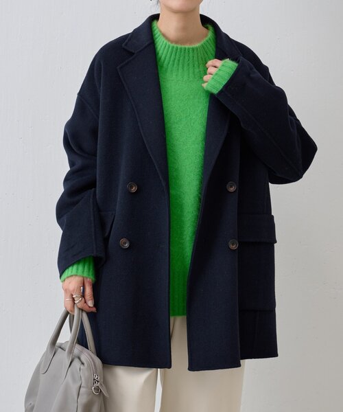 BEARDSLEY(ビアズリー)の「FOXウールボトルネックニット(ニット/セーター・レディース・ホワイト/グリーン/レッド・FREE)」の20枚目の写真