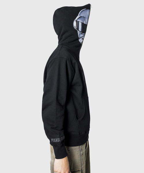 PLEASURES（プレジャー）の「PLEASURES × DAFTPUNK RAM ZIP HOODIE（パーカー・メンズ・ブラック・MEDIUM/LARGE）」の12枚目の写真