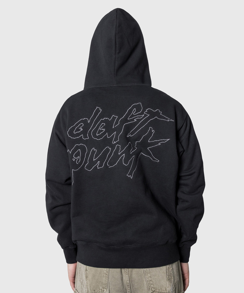 PLEASURES（プレジャー）の「PLEASURES × DAFTPUNK RAM ZIP HOODIE（パーカー・メンズ・ブラック・MEDIUM/LARGE）」の13枚目の写真