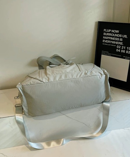 shopnikoniko(ショップニコニコ)の「ボストンバッグ 旅行 リボン ショルダー キャリーオン ボストン(スーツケース/キャリーバッグ・レディース・グレー/グリーン/ブラック・フリー)」の21枚目の写真