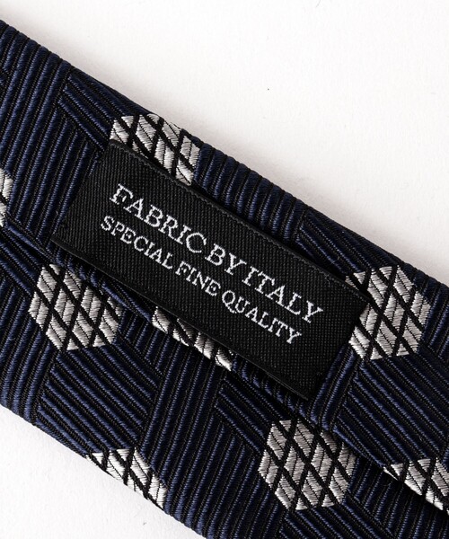 NOLLEY’S(ノーリーズ)の「CANEPA ヘキサゴンドットジャガードネクタイ 25AWコレクション(ネクタイ・メンズ・ブルー系その他6・FREE)」の5枚目の写真