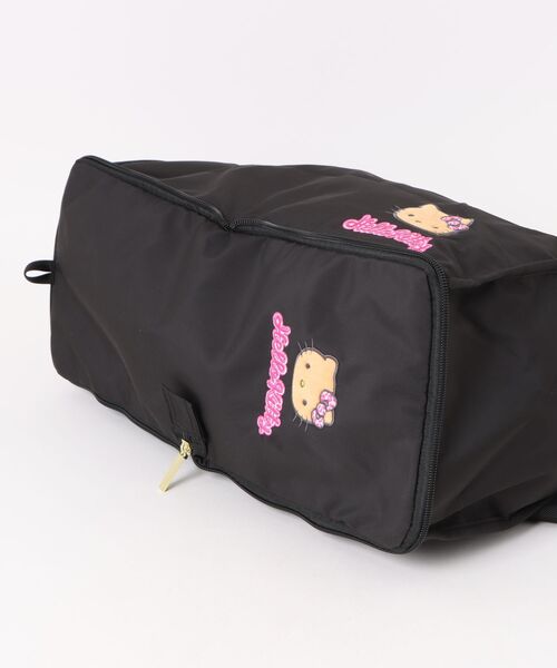 sanrio(サンリオ)の「【sanrio characters/サンリオキャラクターズ】 折りたたみボストンバッグ(M)(ボストンバッグ・レディース・ブラック・FREE)」の4枚目の写真
