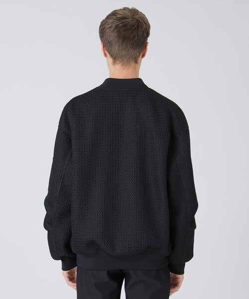 BLACK LABEL CRESTBRIDGE(ブラックレーベル・クレストブリッジ)の「【BLACK lab.】シアードダブルラッセルMA-1(MA-1・メンズ・ブラック・L/M)」の5枚目の写真