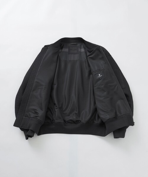 BLACK LABEL CRESTBRIDGE(ブラックレーベル・クレストブリッジ)の「【BLACK lab.】シアードダブルラッセルMA-1(MA-1・メンズ・ブラック・L/M)」の7枚目の写真