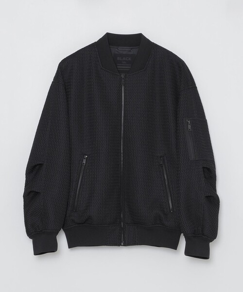 BLACK LABEL CRESTBRIDGE(ブラックレーベル・クレストブリッジ)の「【BLACK lab.】シアードダブルラッセルMA-1(MA-1・メンズ・ブラック・L/M)」の8枚目の写真