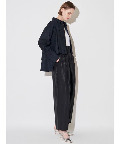 ELENDEEK（エレンディーク）の「ウエストピンタックパンツ（その他パンツ・レディース・ブラック/グレー・01/02）」の21枚目の写真