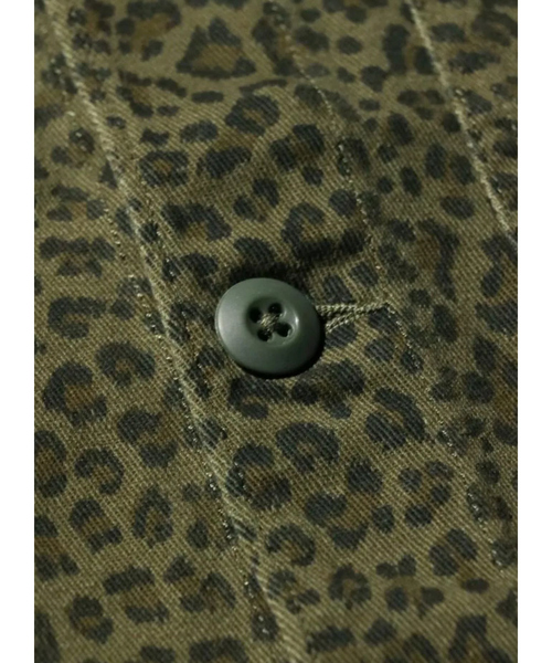 PENNEYS(ぺニーズ)の「【PENNEY'S 】PRINTED ENGINEER JACKET/ミリタリー/ワークジャケット【WEB限定】(ノーカラージャケット・メンズ・カーキ/グリーン/ブラック・M/L)」の7枚目の写真