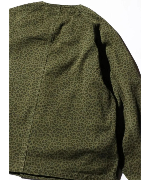 PENNEYS(ぺニーズ)の「【PENNEY'S 】PRINTED ENGINEER JACKET/ミリタリー/ワークジャケット【WEB限定】(ノーカラージャケット・メンズ・カーキ/グリーン/ブラック・M/L)」の10枚目の写真