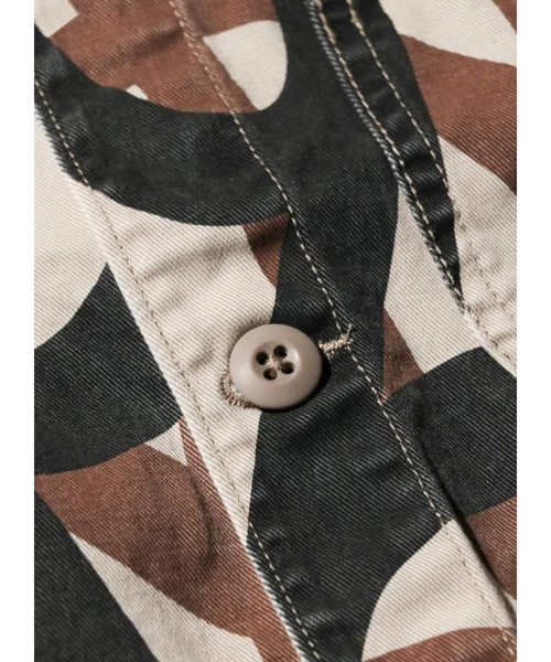 PENNEYS(ぺニーズ)の「【PENNEY'S 】PRINTED ENGINEER JACKET/ミリタリー/ワークジャケット【WEB限定】(ノーカラージャケット・メンズ・カーキ/グリーン/ブラック・M/L)」の15枚目の写真