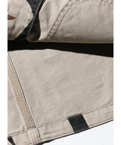 PENNEYS(ぺニーズ)の「【PENNEY'S 】PRINTED ENGINEER JACKET/ミリタリー/ワークジャケット【WEB限定】(ノーカラージャケット・メンズ・カーキ/グリーン/ブラック・M/L)」の16枚目の写真