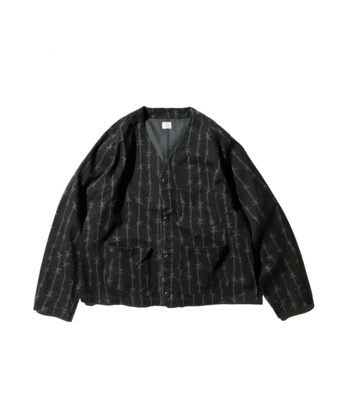 PENNEYS(ぺニーズ)の「【PENNEY'S 】PRINTED ENGINEER JACKET/ミリタリー/ワークジャケット【WEB限定】(ノーカラージャケット・メンズ・カーキ/グリーン/ブラック・M/L)」の19枚目の写真