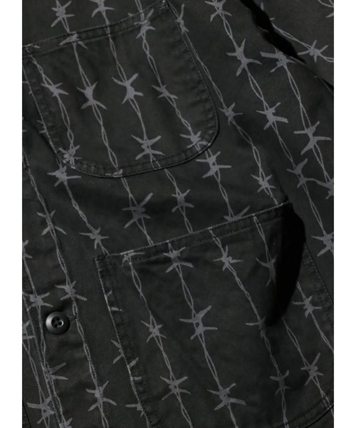 PENNEYS(ぺニーズ)の「【PENNEY'S 】PRINTED ENGINEER JACKET/ミリタリー/ワークジャケット【WEB限定】(ノーカラージャケット・メンズ・カーキ/グリーン/ブラック・M/L)」の22枚目の写真