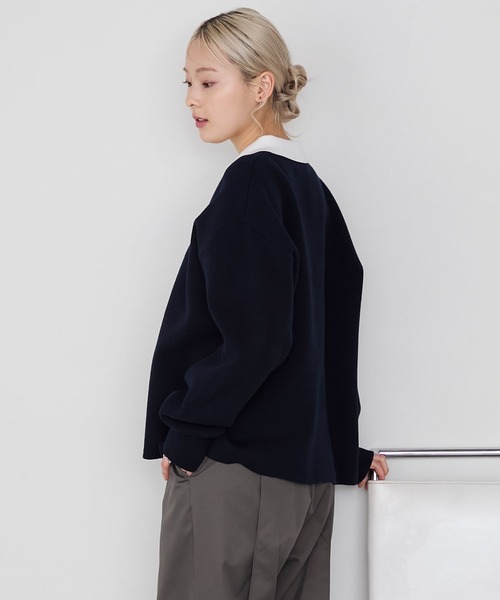 セール】【forksy.】【セットアップ対応】スウェットライクラガー