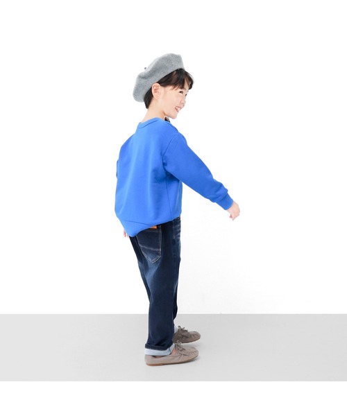 L.COPECK(エルコペック)の「パウダーデニムパンツ(デニムパンツ・キッズ・ブルー/ネイビー・170cm/160cm/150cm)」の6枚目の写真