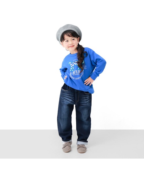 L.COPECK(エルコペック)の「パウダーデニムパンツ(デニムパンツ・キッズ・ブルー/ネイビー・170cm/160cm/150cm)」の8枚目の写真