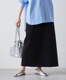裏毛ナロースカート