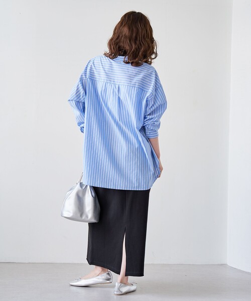 coen（コーエン）の「裏毛ナロースカート（スカート・レディース・ブラック/ナチュラル/ライトグレー/ダークブラウン・M/L）」の10枚目の写真