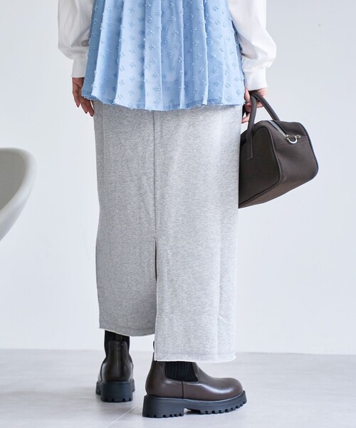 coen（コーエン）の「裏毛ナロースカート（スカート・レディース・ブラック/ナチュラル/ライトグレー/ダークブラウン・M/L）」の13枚目の写真