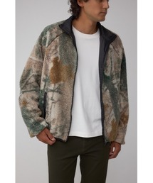 AZUL by moussy（アズールバイマウジー）の「リバーシブルボアブルゾン（ブルゾン）」