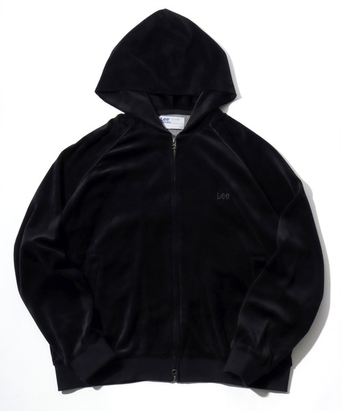 セール】2025AW Lee/リー VELOR ZIP UP HOODIE JACKET ベロア ワン