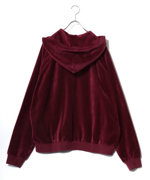 セール】2025AW Lee/リー VELOR ZIP UP HOODIE JACKET ベロア ワン