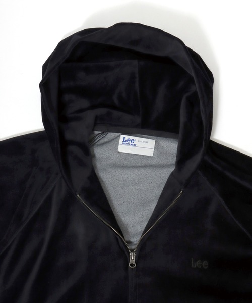 セール】2025AW Lee/リー VELOR ZIP UP HOODIE JACKET ベロア ワン