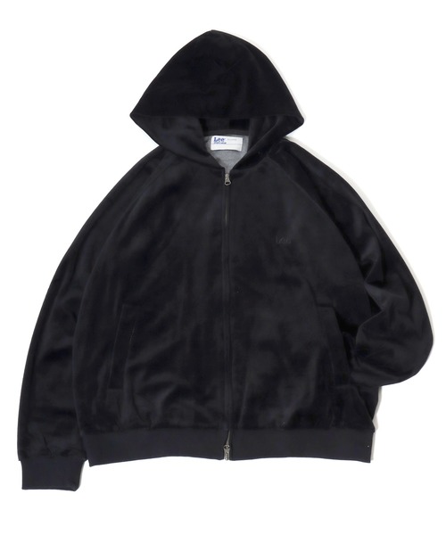2025AW Lee/リー VELOR ZIP UP HOODIE JACKET ベロア ワン