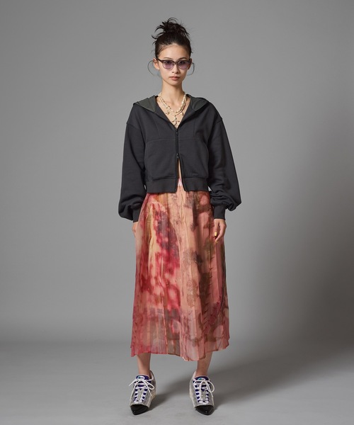 NON TOKYO(ノントーキョー)の「NYLON HOOD ZIP-UP PARKER(パーカー・レディース・イエロー/ネイビー/グレー・2/1)」の16枚目の写真