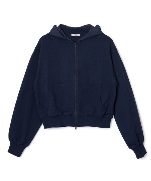 NON TOKYO(ノントーキョー)の「NYLON HOOD ZIP-UP PARKER(パーカー・レディース・イエロー/ネイビー/グレー・2/1)」の5枚目の写真
