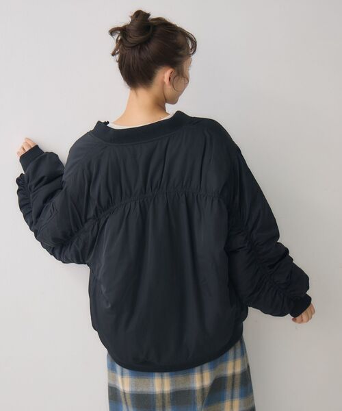 RETRO GIRL（レトロガール）の「ルーズMA-1（MA-1・レディース・ダークグリーン/ブラック/ライトグレー・FREE）」の22枚目の写真