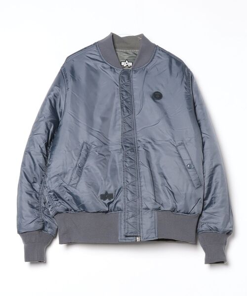 AAPE NOW × ALPHA INDUSTRIES MA-1 BOMBER JACKET | AAPE.JP