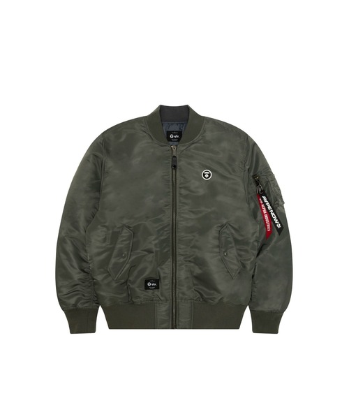 ジャケット・アウター MA-1 BOMBER JACKET OVERCOAT（オーバーコート）- MA-1 BOMBER JACKET IN DOUBLE