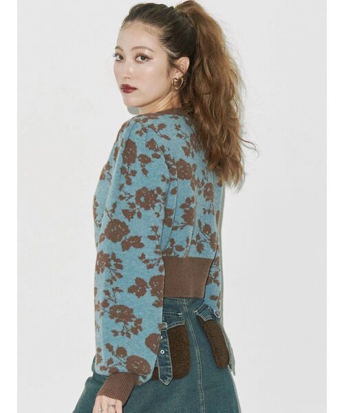 EVRIS（エヴリス）の「HEART MOTIF HOOP ピアス（ピアス（両耳用）・レディース・シルバー/ゴールド・FREE）」の9枚目の写真