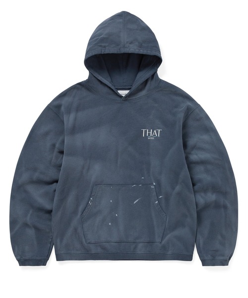 thisisneverthat(ディスイズネバーザット)の「Faded THAT 2010 Hoodie(パーカー・メンズ・ブラック/バーガンディー/ブルー系その他・L/M/S/XL)」の2枚目の写真
