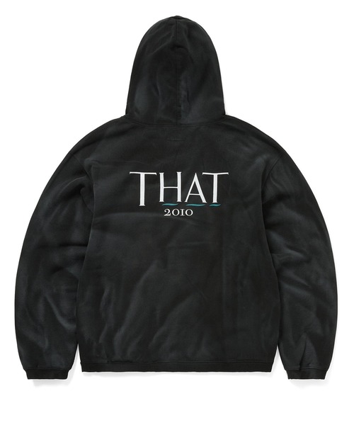 thisisneverthat(ディスイズネバーザット)の「Faded THAT 2010 Hoodie(パーカー・メンズ・ブラック/バーガンディー/ブルー系その他・L/M/S/XL)」の6枚目の写真