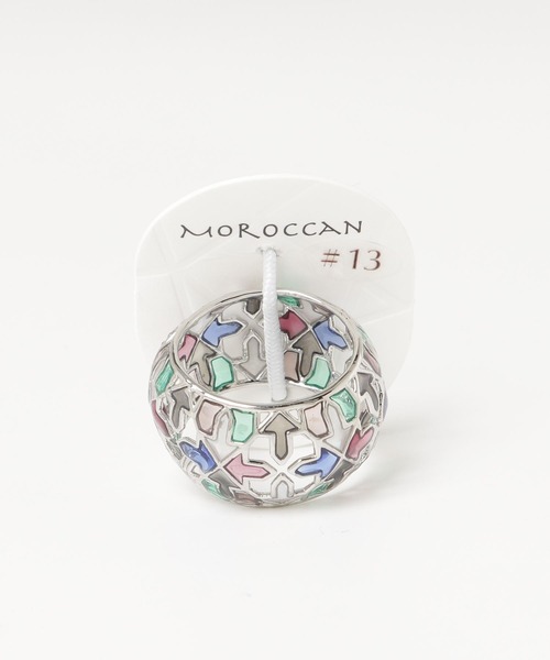 Zoule(ゾーラ)の「Zoule ゾーラ:MOROCCAN モロッカンシリーズ jigsaw リング(リング・レディース・シルバー/ゴールド・FREE)」の10枚目の写真