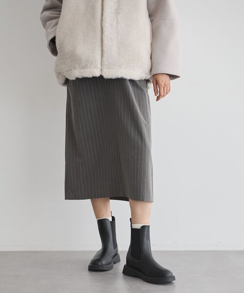 GARAGE OF GOOD CLOTHING（ガレージオブグッドクロージング）の「インヒールサイドゴアブーツ（ブーツ・レディース・ブラック/ブラウン・L/M/S）」の5枚目の写真