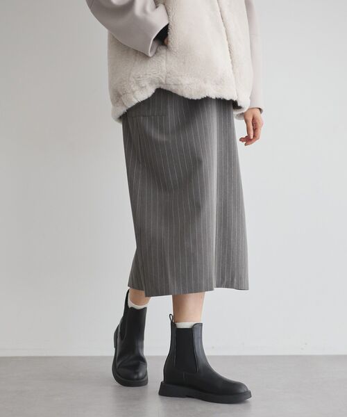 GARAGE OF GOOD CLOTHING（ガレージオブグッドクロージング）の「インヒールサイドゴアブーツ（ブーツ・レディース・ブラック/ブラウン・L/M/S）」の7枚目の写真