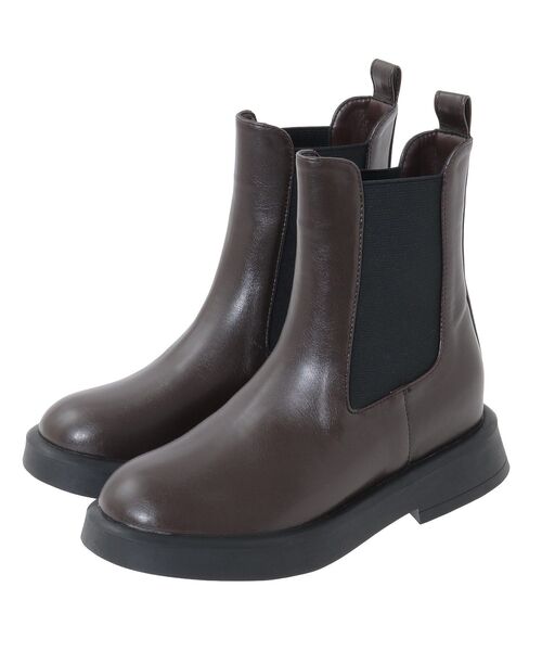 GARAGE OF GOOD CLOTHING（ガレージオブグッドクロージング）の「インヒールサイドゴアブーツ（ブーツ・レディース・ブラック/ブラウン・L/M/S）」の8枚目の写真