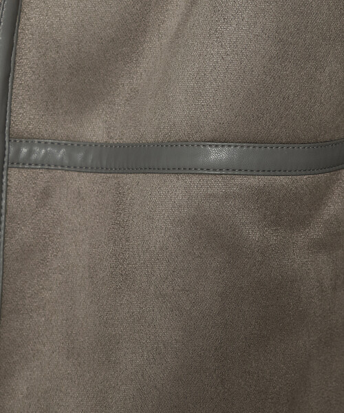 K.T KIYOKO TAKASE（キヨコタカセ）の「エコファー リバーシブルジレ（ベスト・レディース・グレイッシュベージュ/チャコール・9号/11号）」の15枚目の写真