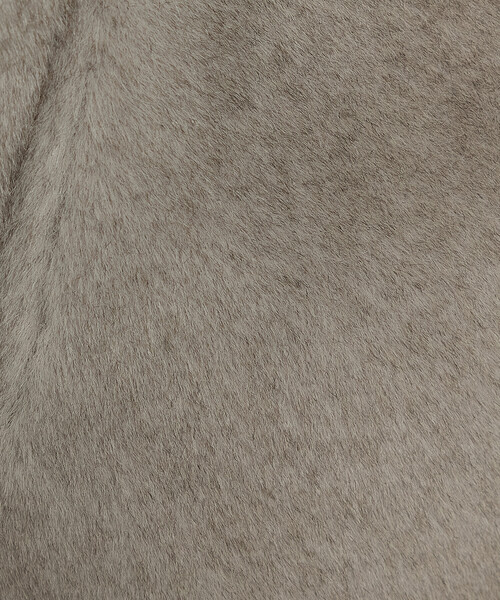 K.T KIYOKO TAKASE（キヨコタカセ）の「エコファー リバーシブルジレ（ベスト・レディース・グレイッシュベージュ/チャコール・9号/11号）」の14枚目の写真