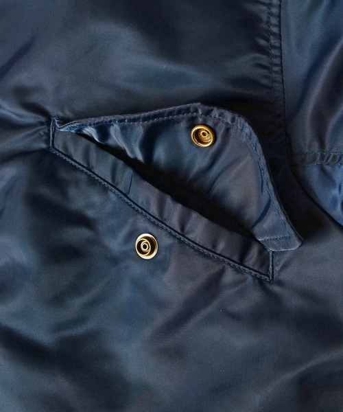 HOLIDAY(ホリデイ)の「L-2B FLIGHT JACKET フライトジャケット(MA-1・レディース・ネイビー/カーキ・ONE SIZE)」の7枚目の写真