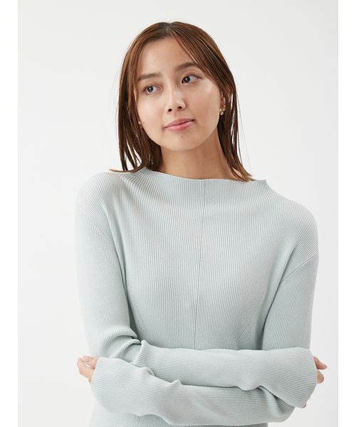 マルチWAYオフショルダーリブニットワンピース（ワンピース）｜Mila