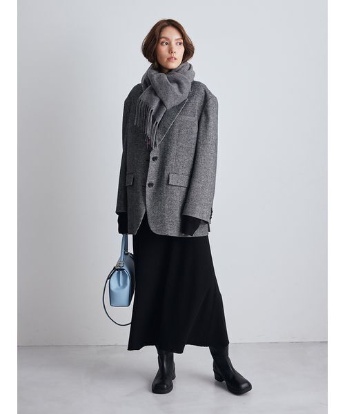 マルチWAYオフショルダーリブニットワンピース（ワンピース）｜Mila