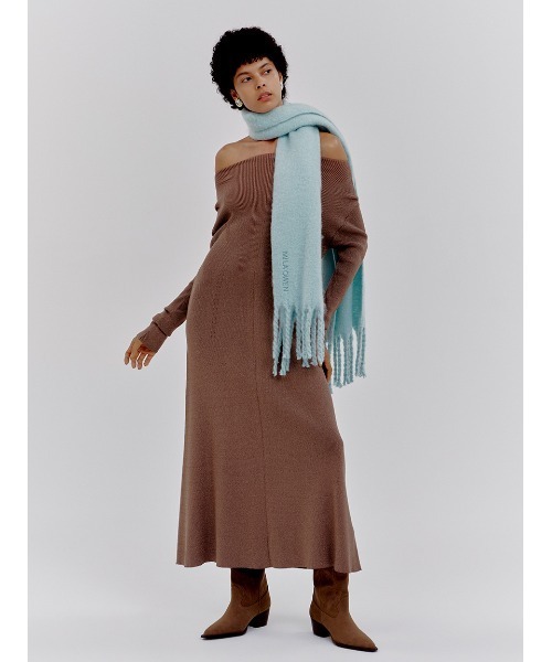 セール】マルチWAYオフショルダーリブニットワンピース（ワンピース