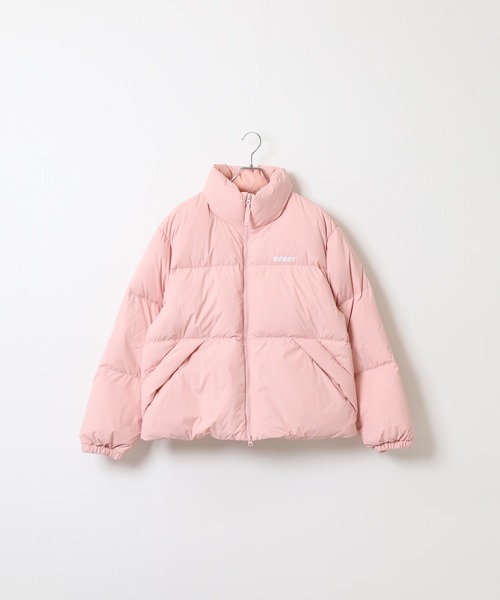 NERDYリバーシブル フリースダウンジャケット　ピンク セール】ダウンジャケット（ダウンジャケット/コート）｜NERDY