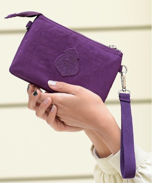 BACKYARD FAMILY（バックヤードファミリー）の「ミニショルダーバッグ ポシェット heyybag01（ショルダーバッグ・レディース・グレー/ブルー/ブルー系その他/ベージュ/ワインレッド/ブラック/パープル/ダークブルー・FREE）」の21枚目の写真