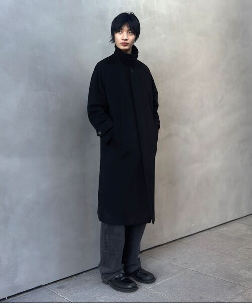 INSILENCE(インサイロンス)の「マペルカシミヤバルマカンコート BLACK(チェスターコート・レディース・その他・LARGE/SMALL/MEDIUM)」の5枚目の写真