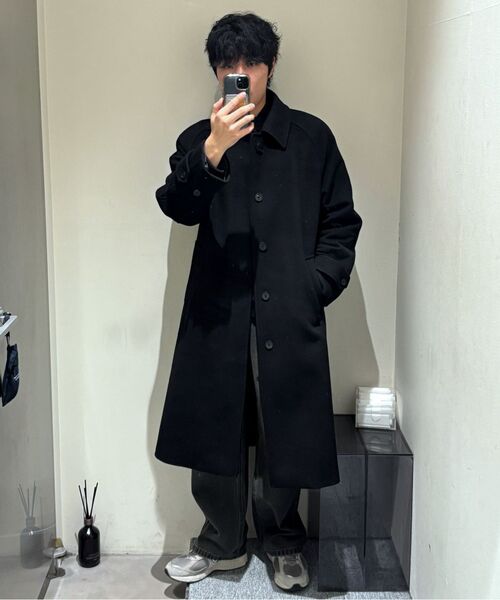 INSILENCE(インサイロンス)の「マペルカシミヤバルマカンコート BLACK(チェスターコート・レディース・その他・LARGE/SMALL/MEDIUM)」の11枚目の写真