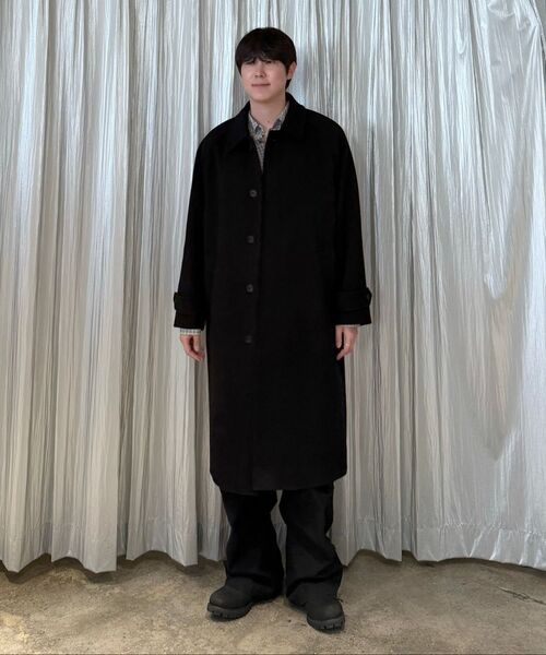 INSILENCE(インサイロンス)の「マペルカシミヤバルマカンコート BLACK(チェスターコート・レディース・その他・LARGE/SMALL/MEDIUM)」の13枚目の写真
